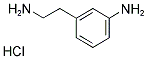 3-(2-AMINO-ETHYL)-PHENYLAMINE HYDROCHLORIDE 结构式