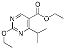 ETHYL-2-ETHOXY-4-ISOPROPYL PYRIMIDINE-5-CARBOXYLATE 结构式