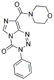 8-(MORPHOLIN-4-YLCARBONYL)-3-PHENYLIMIDAZO[5,1-D][1,2,3,5]TETRAZIN-4(3H)-ONE 结构式