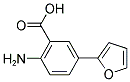 2-AMINO-5-(2-FURYL)BENZOIC ACID 结构式