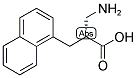 (R)-2-AMINOMETHYL-3-NAPHTHALEN-1-YL-PROPIONIC ACID 结构式