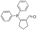 2-(DIPHENYLPHOSPHINO)CYCLOPENT-1-ENE-1-CARBALDEHYDE 结构式