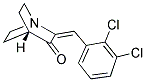 2-(2,3-DICHLORO-BENZYLIDENE)-1-AZA-BICYCLO[2.2.2]OCTAN-3-ONE 结构式