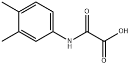 2-((3,4-二甲基苯基)氨基)-2-氧代乙酸 结构式