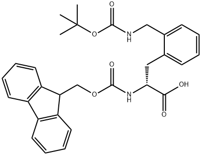 Fmoc-2-(Boc-aminomethyl)-D-phenylalanine