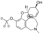 GALANTHAMINE-O-METHYL-D3 结构式