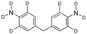 4,4'-METHYLENEDIANILINE-2,2',6,6',N,N,N',N'-D8 结构式