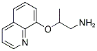 2-(QUINOLIN-8-YLOXY)-PROPYLAMINE 结构式