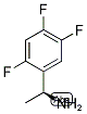 (S)-1-(2,4,5-TRIFLUOROPHENYL)ETHANAMINE 结构式