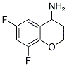 6,8-DIFLUORO-CHROMAN-4-YLAMINE 结构式