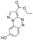 ETHYL 8-HYDROXYPYRAZOLO[5,1-C][1,2,4]BENZOTRIAZINE-3-CARBOXYLATE 结构式