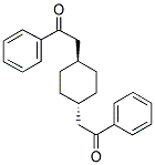 (TRANS-1,4-DIBENZOYLMETHYL)CYCLOHEXANE 结构式