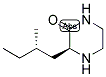 (S)-3-((S)-2-METHYL-BUTYL)-PIPERAZIN-2-ONE 结构式