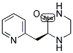 (S)-3-PYRIDIN-2-YLMETHYL-PIPERAZIN-2-ONE 结构式