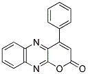 4-PHENYL-2H-PYRANO[2,3-B]QUINOXALIN-2-ONE 结构式