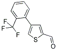 4-[2-(TRIFLUOROMETHYL)PHENYL]-2-THIOPHENE CARBALDEHYDE 结构式