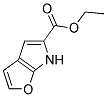 6H-FURO[2,3-B]PYRROLE-5-CARBOXYLIC ACID ETHYL ESTER 结构式