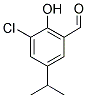 3-氯-2-羟基-5-异丙基苯甲醛 结构式