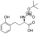 (R)-2-TERT-BUTOXYCARBONYLAMINO-4-(2-HYDROXY-PHENYL)-BUTYRIC ACID 结构式