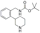 (2-PIPERIDIN-3-YL-BENZYL)-CARBAMIC ACID TERT-BUTYL ESTER 结构式