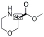 3(R)-MORPHOLINECARBOXYLIC ACID METHYL ESTER 结构式