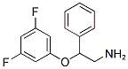 2-(3,5-DIFLUORO-PHENOXY)-2-PHENYL-ETHYLAMINE 结构式