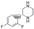 (R)-2-(2,4-DIFLUORO-PHENYL)-PIPERAZINE 结构式