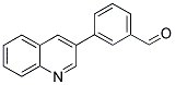 3-(3-QUINOLINYL)BENZALDEHYDE 结构式