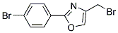 4-BROMOMETHYL-2-(4-BROMO-PHENYL)-OXAZOLE 结构式