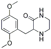 3-(2,5-DIMETHOXY-BENZYL)-PIPERAZIN-2-ONE 结构式