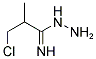 1-IMINO-2-METHYL-3-CHLOROPROPYL HYDRAZINE 结构式