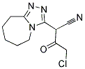 4-CHLORO-3-OXO-2-(6,7,8,9-TETRAHYDRO-5H-[1,2,4]TRIAZOLO[4,3-A]AZEPIN-3-YL)BUTANENITRILE 结构式