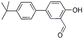 4'-TERT-BUTYL-4-HYDROXY[1,1'-BIPHENYL]-3-CARBALDEHYDE 结构式