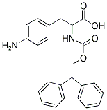 FMOC-DL-4-AMINOPHENYLALANINE 结构式