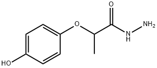2-(4-HYDROXYPHENOXY)PROPIONIC ACID HYDRAZIDE 结构式