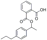 2-([1-(4-PROPYLPHENYL)ETHOXY]CARBONYL)BENZOIC ACID 结构式