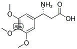 (R)-3-AMINO-3-(3,4,5-TRIMETHOXY-PHENYL)-PROPIONIC ACID 结构式