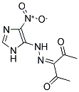 PENTANE-2,3,4-TRIONE 3-[(4-NITRO-1H-IMIDAZOL-5-YL)HYDRAZONE] 结构式