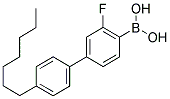 3-FLUORO-4'-HEPTYLBIPHENYL-4-BORONIC ACID 结构式