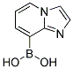 IMIDAZO[1,2-A]PYRIDIN-8-YLBORONIC ACID 结构式