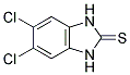 5,6-DICHLORO-1,3-DIHYDRO-BENZOIMIDAZOLE-2-THIONE 结构式