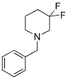 1-苄基-3,3-二氟哌啶 结构式