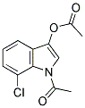 7-CHLOROINDOXYL-1,3-DIACETATE 结构式