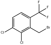 2,3-二氯-6-(三氟甲基)苄基溴 结构式