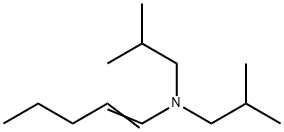 1-(N,N-DIISOBUTYLAMINO)-1-PENTENE 结构式