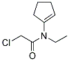 2-CHLORO-N-CYCLOPENT-1-EN-1-YL-N-ETHYLACETAMIDE 结构式