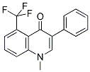 1-METHYL-3-PHENYL-5-TRIFLUOROMETHYL-1H-QUINOLIN-4-ONE 结构式