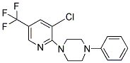 1-[3-CHLORO-5-(TRIFLUOROMETHYL)PYRIDIN-2-YL]-4-PHENYLPIPERAZINE 结构式