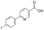 6-(4-IODOPHENYL)NICOTINIC ACID 结构式