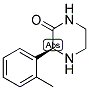 (S)-3-O-TOLYL-PIPERAZIN-2-ONE 结构式